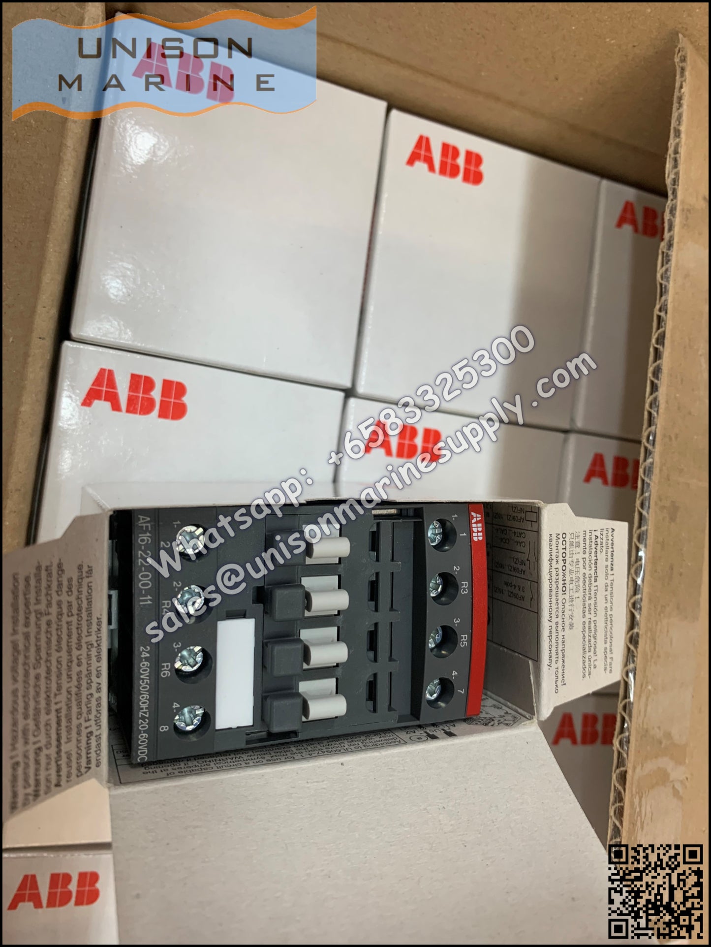 ABB Magnetic Contactors AF Series : AF16-22-00-11