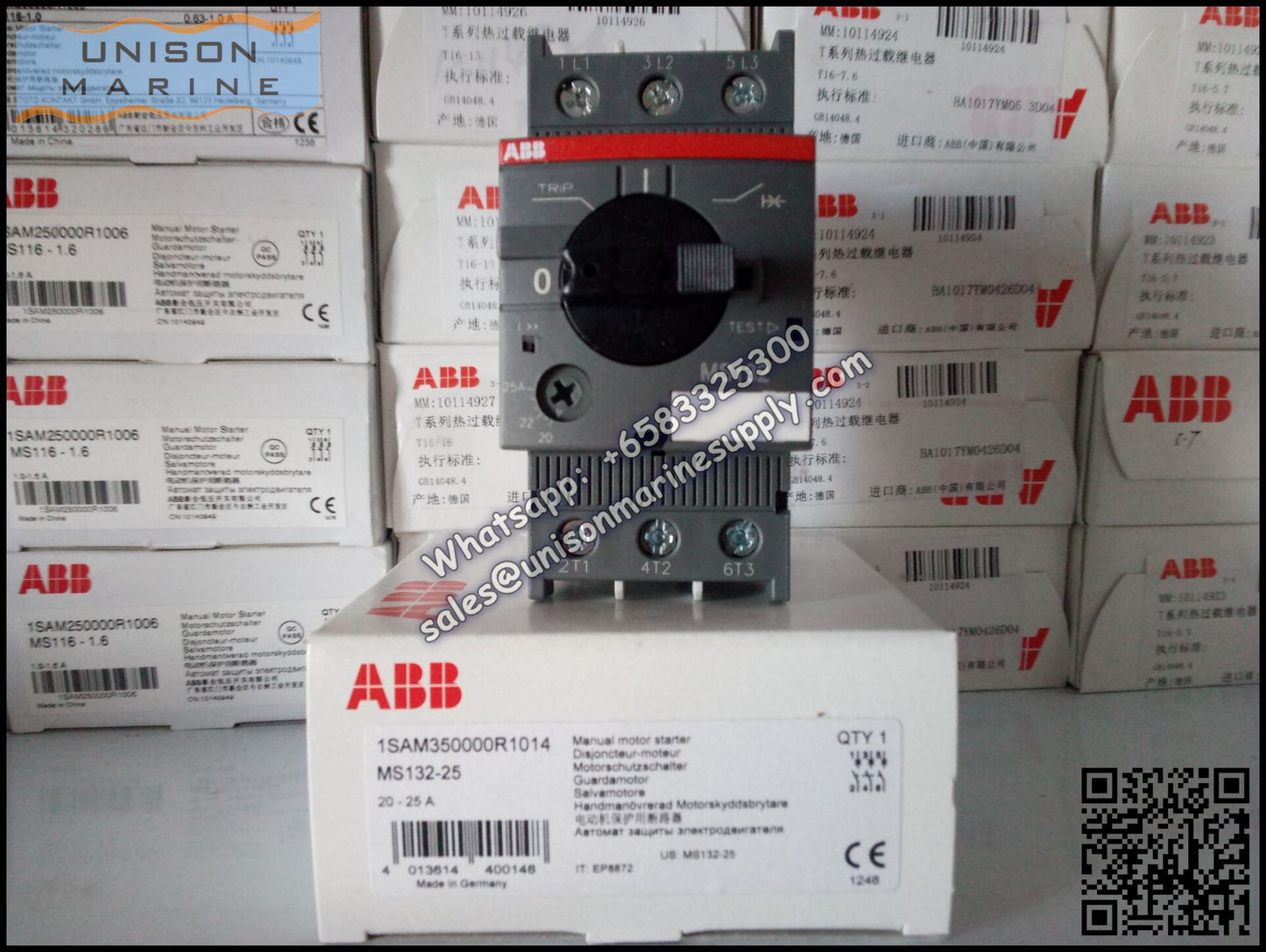 ABB Manual Motor Starter MS132-25 1SAM350000R1014