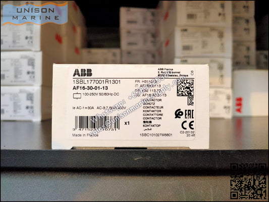 ABB Magnetic Contactors AF Series : AF16-30-01-12