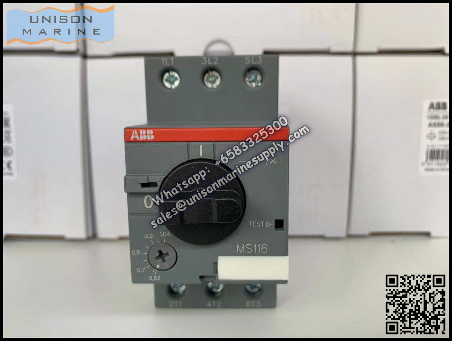 ABB Manual Motor Starter MS116-1.0 1SAM250000R1005