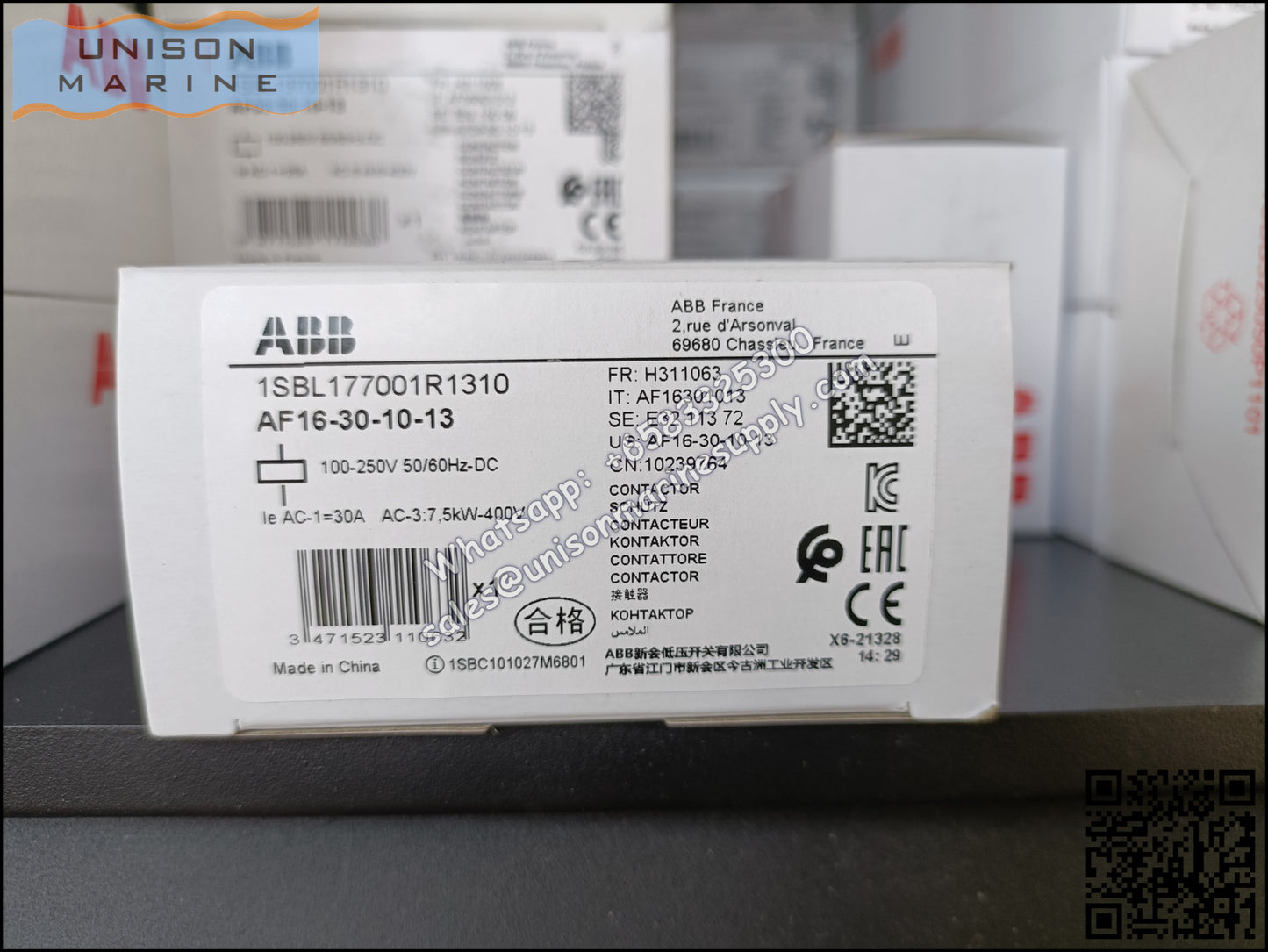 ABB Magnetic Contactors AF Series : AF16-30-10-13