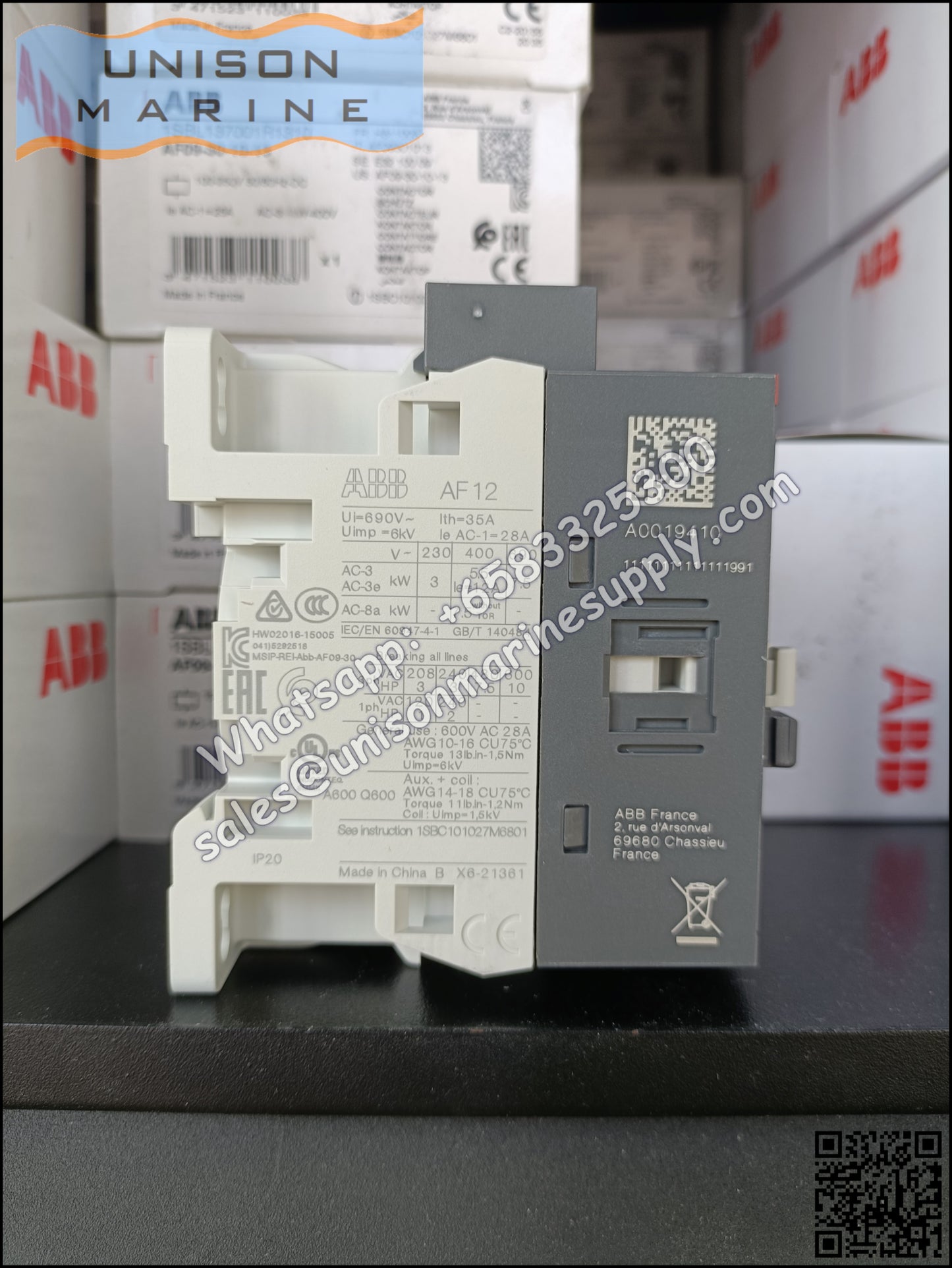 ABB Magnetic Contactors AF Series : AF16-30-10-13