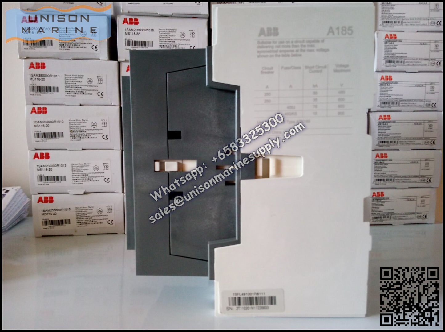 Copy of ABB Magnetic Contactors AF Series : AF190-30-11-11