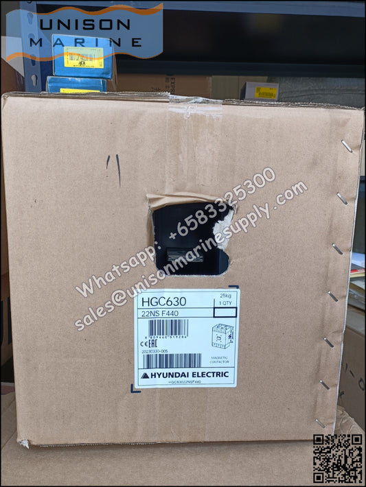 Hyundai Marine Magnetic Contactors HGC630
