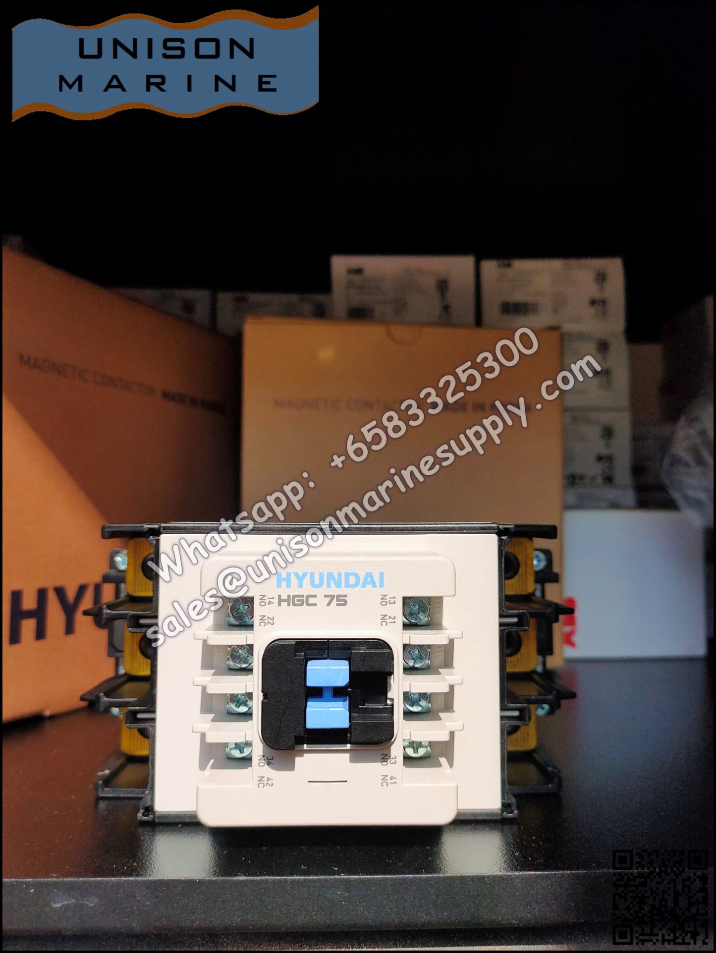 Hyundai Marine Magnetic Contactors HGC75