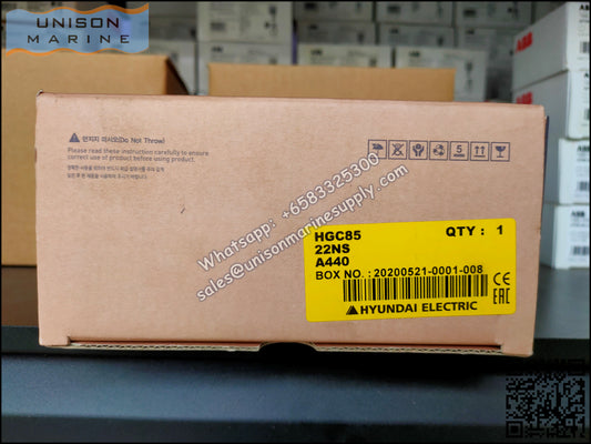 Hyundai Marine Magnetic Contactors HGC85