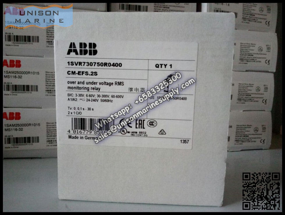ABB single-functional voltage monitoring relay CM-EFS.2S