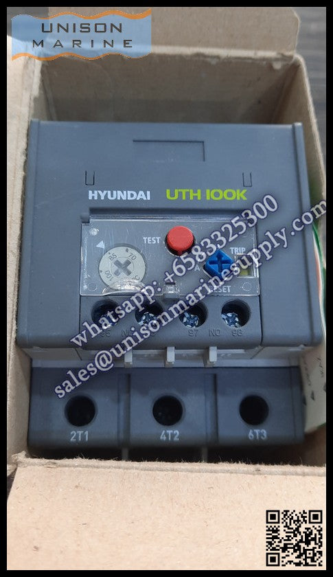 Hyundai Marine Overload Relay：UTH100K