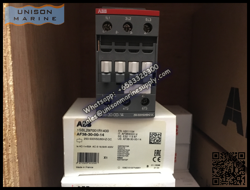 ABB Magnetic Contactors AF Series : AF38-30-00-14