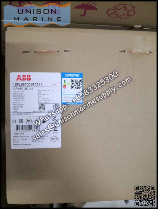 ABB Magnetic Contactors AF Series : AF460-30-11