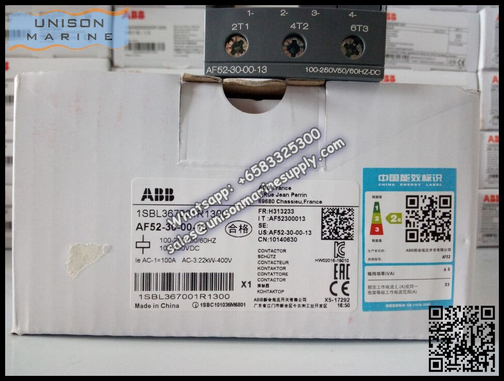 ABB Magnetic Contactors AF Series : AF52-30-00