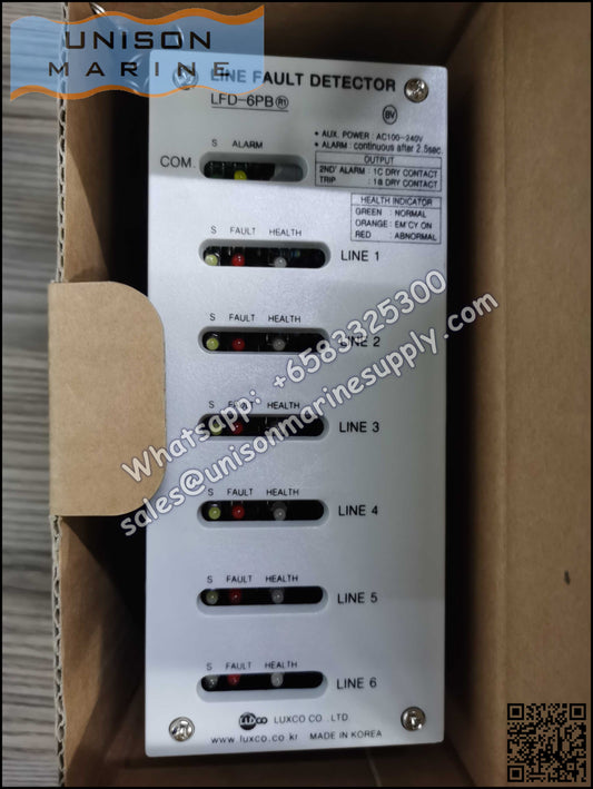 Westronics (LUXCO) Marine Line Fault Detector : LFD-6PB
