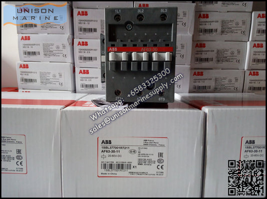 ABB Magnetic Contactors AF Series : AF63-30-11