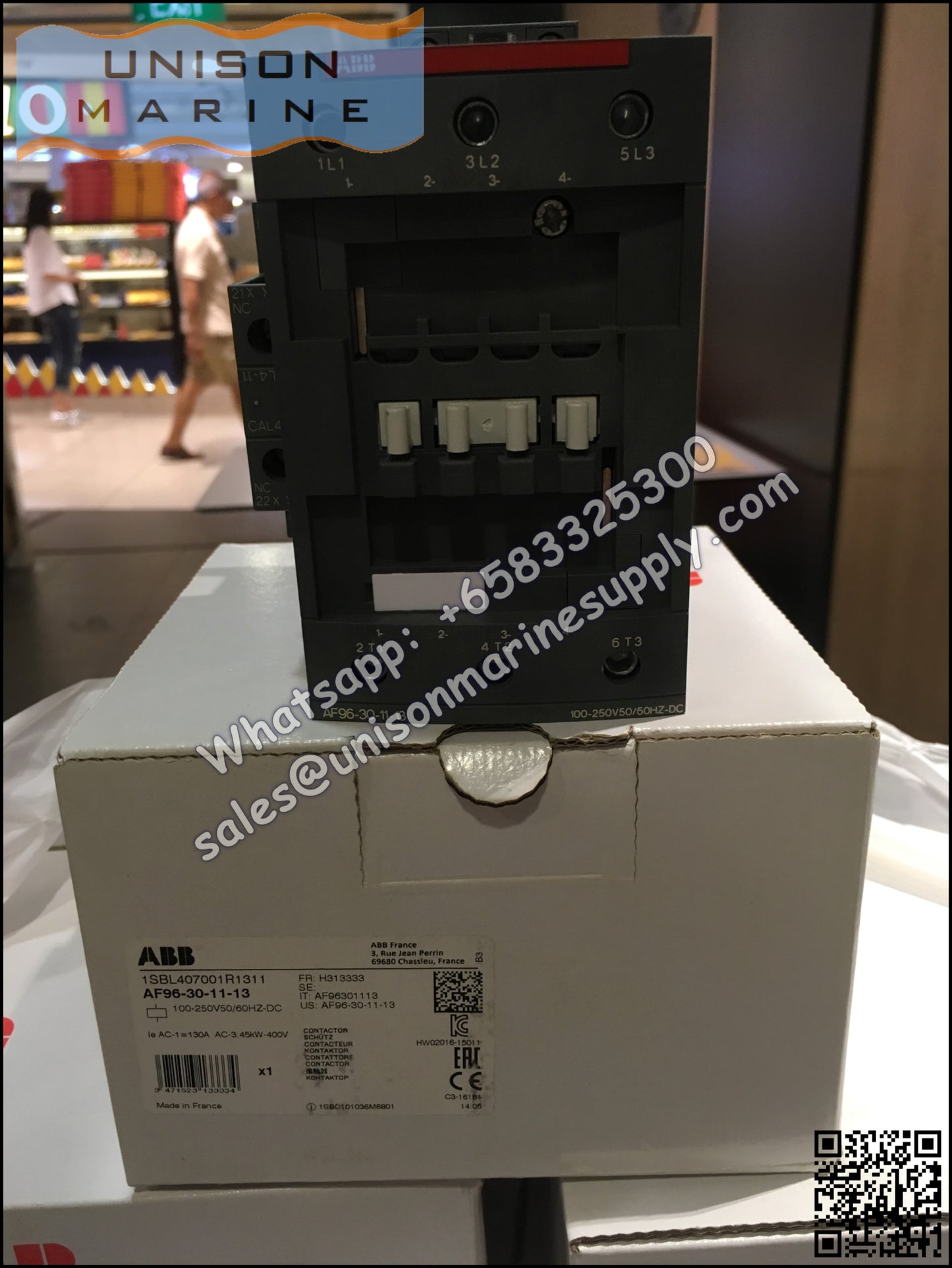 ABB Magnetic Contactors AF Series : AF96-30-11-13