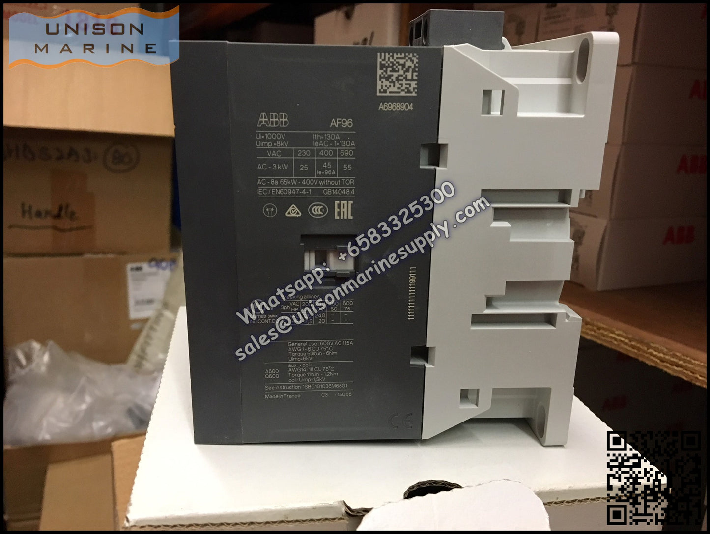 ABB Magnetic Contactors AF Series : AF95-30-11-14
