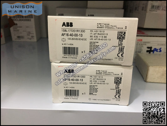 ABB Magnetic Contactors AF Series : AF16-40-00-13