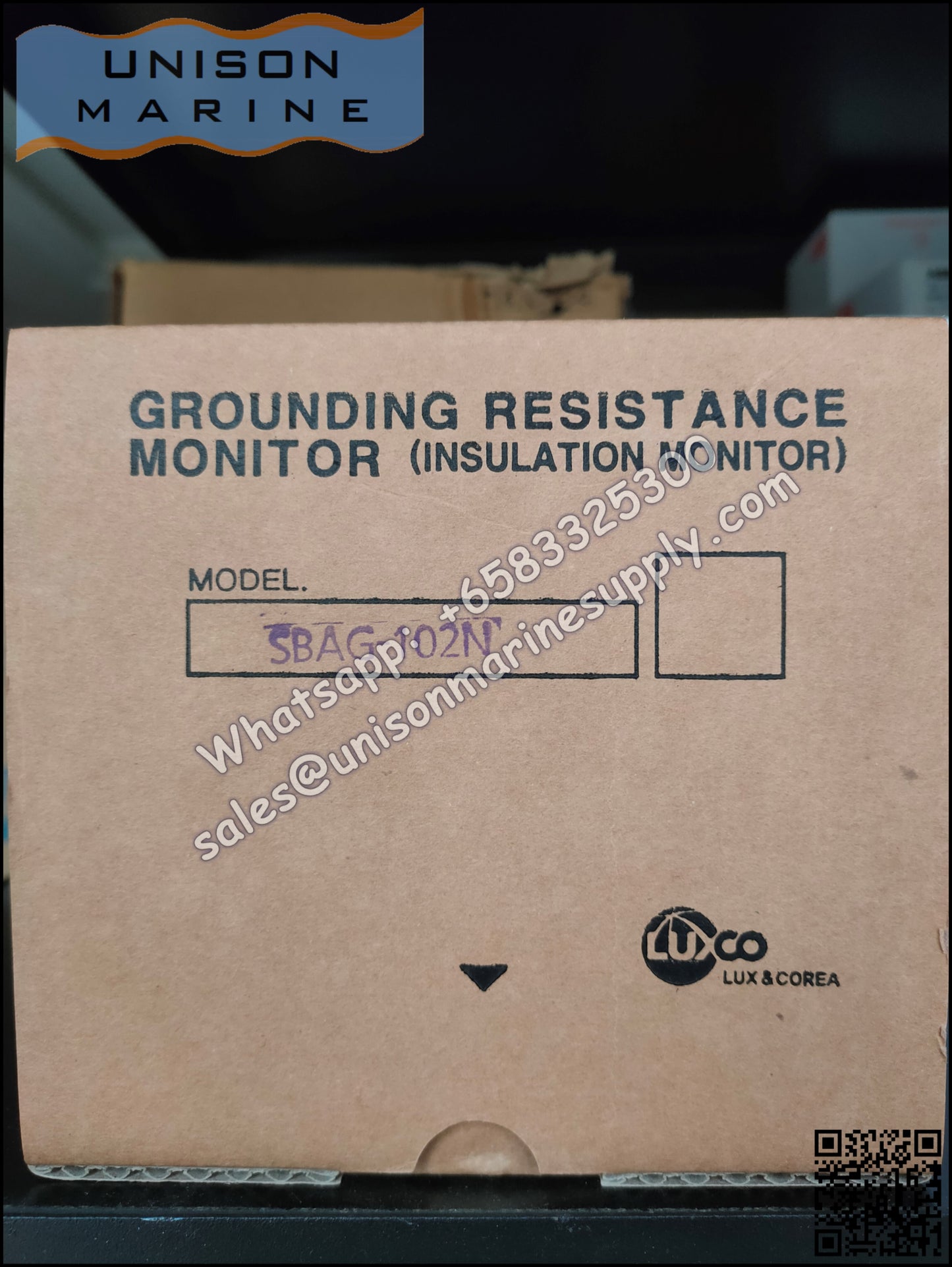 Westronics (LUXCO) Marine insulation resistance monitor :SBAG-102 / SBAG-102N.