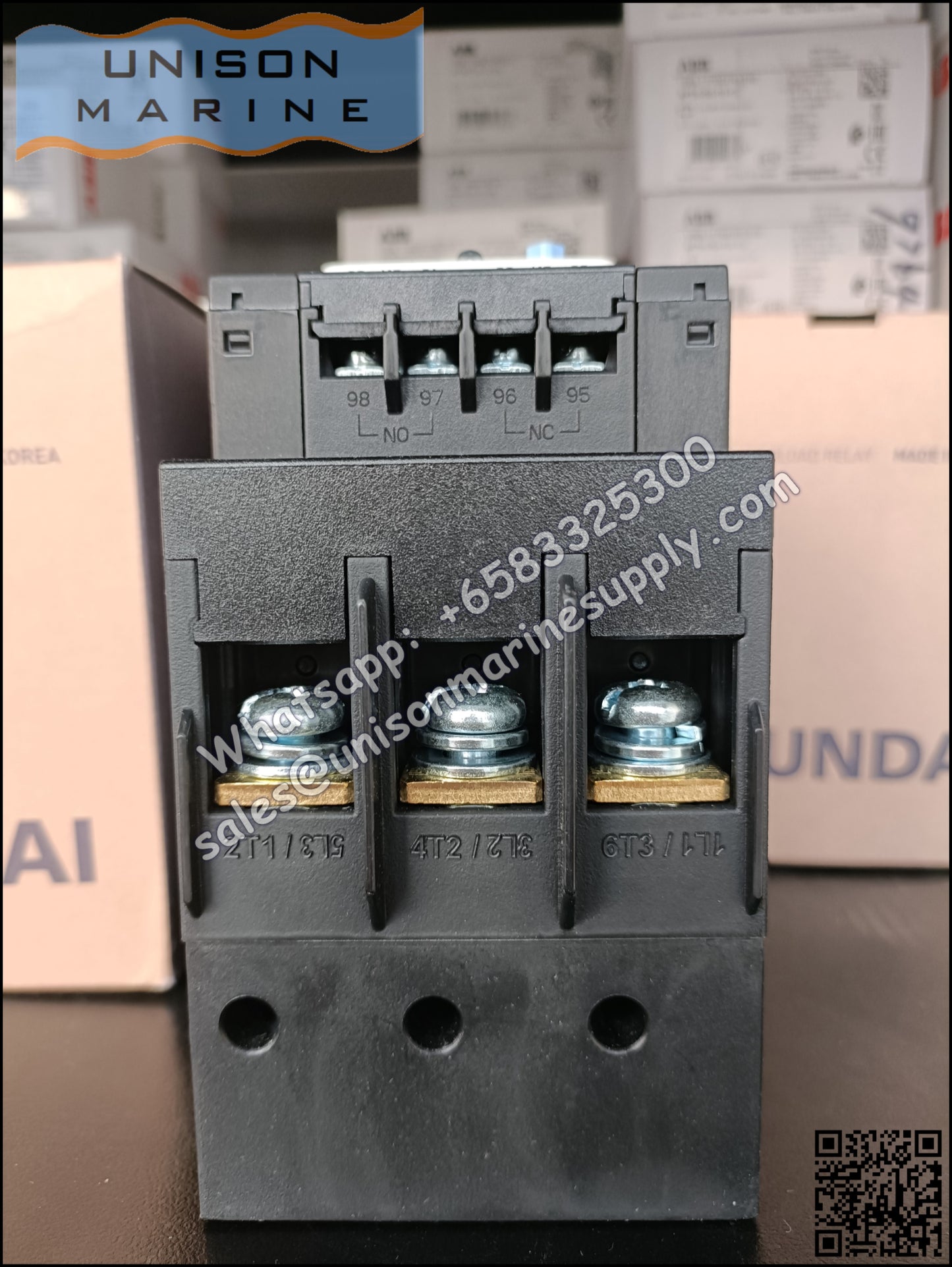 Hyundai Marine Thermal Overload Relay (TOR)-HGT100K A0075S