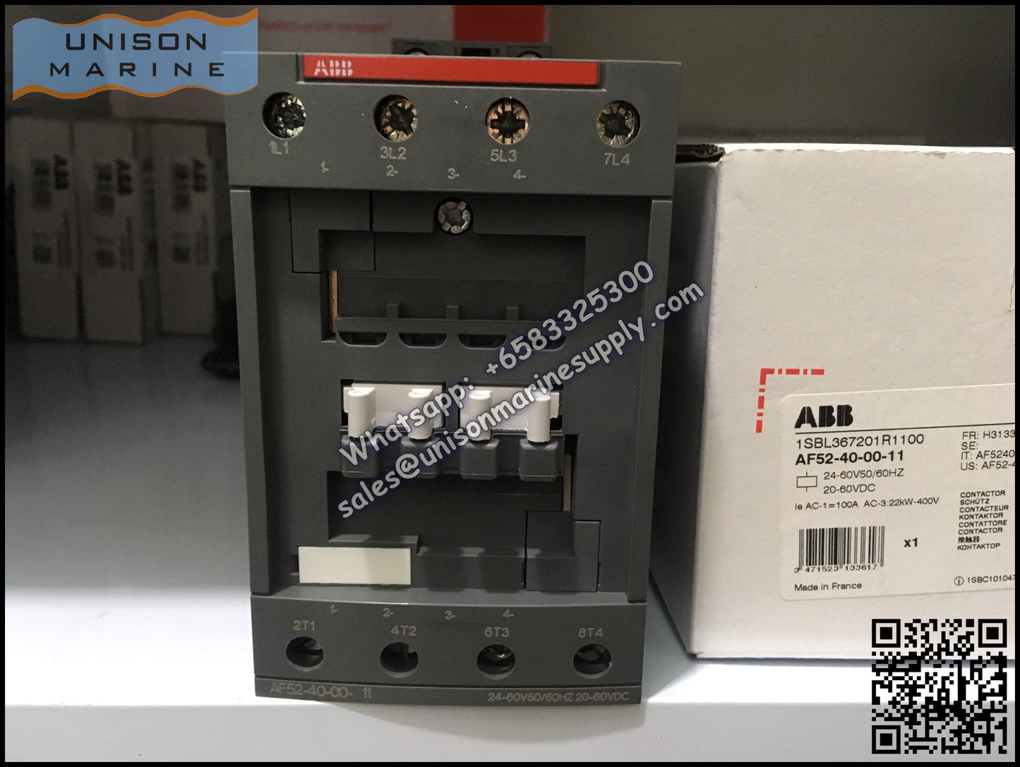 ABB Magnetic Contactors AF Series : AF52-40-00