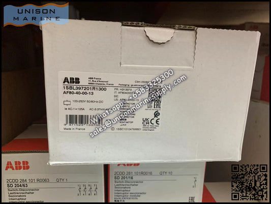 ABB Magnetic Contactors AF Series : AF80-40-00