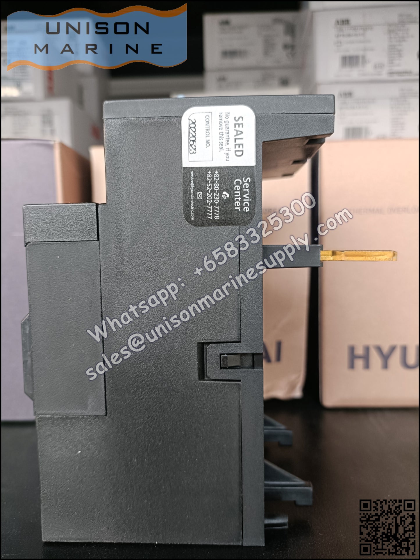 Hyundai Marine Thermal Overload Relay (TOR)-HGT100K A0085S