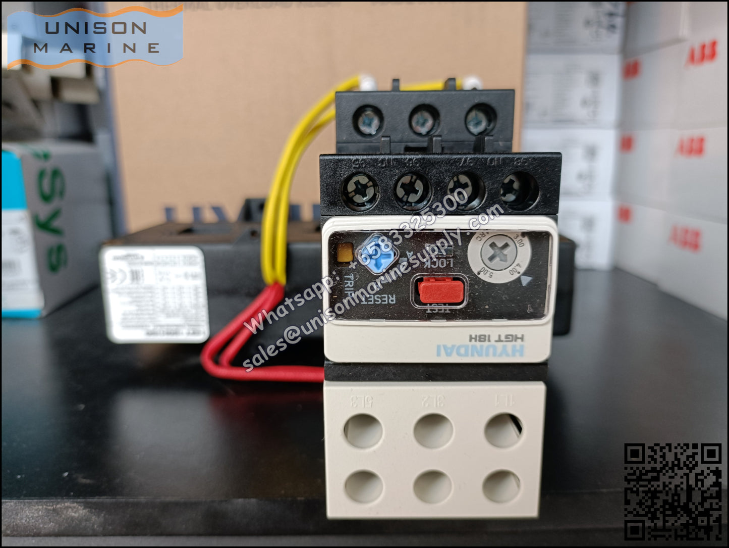 Hyundai Marine Thermal Overload Relay (TOR)-HGT150H A0150S