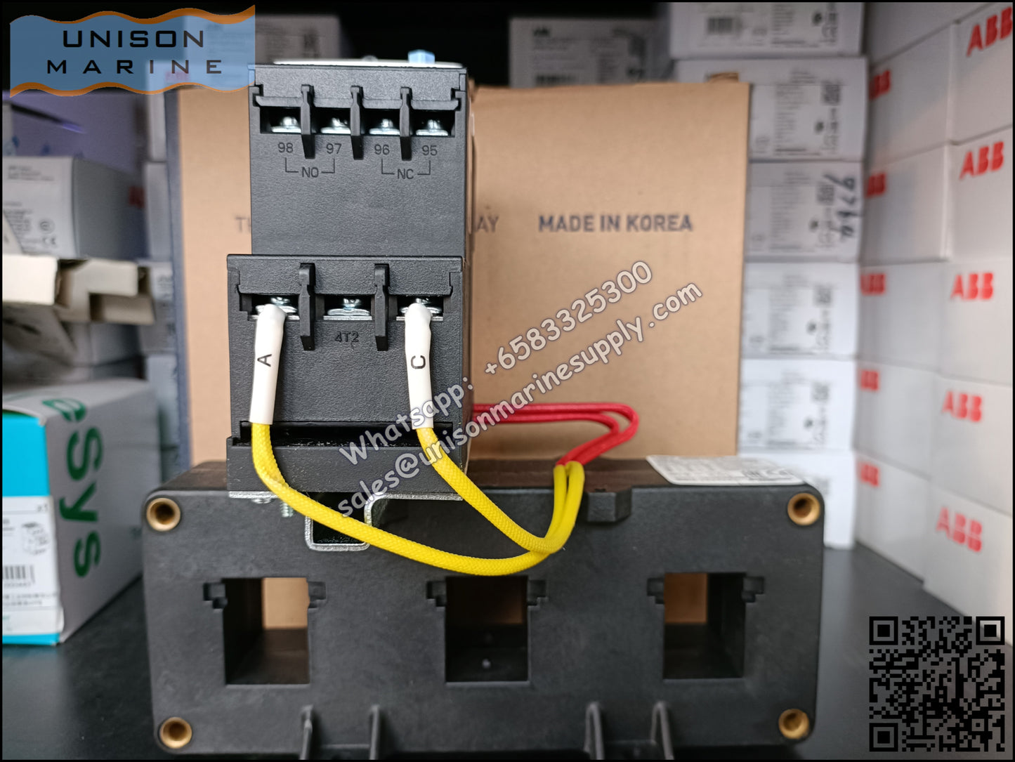 Hyundai Marine Thermal Overload Relay (TOR)-HGT150H