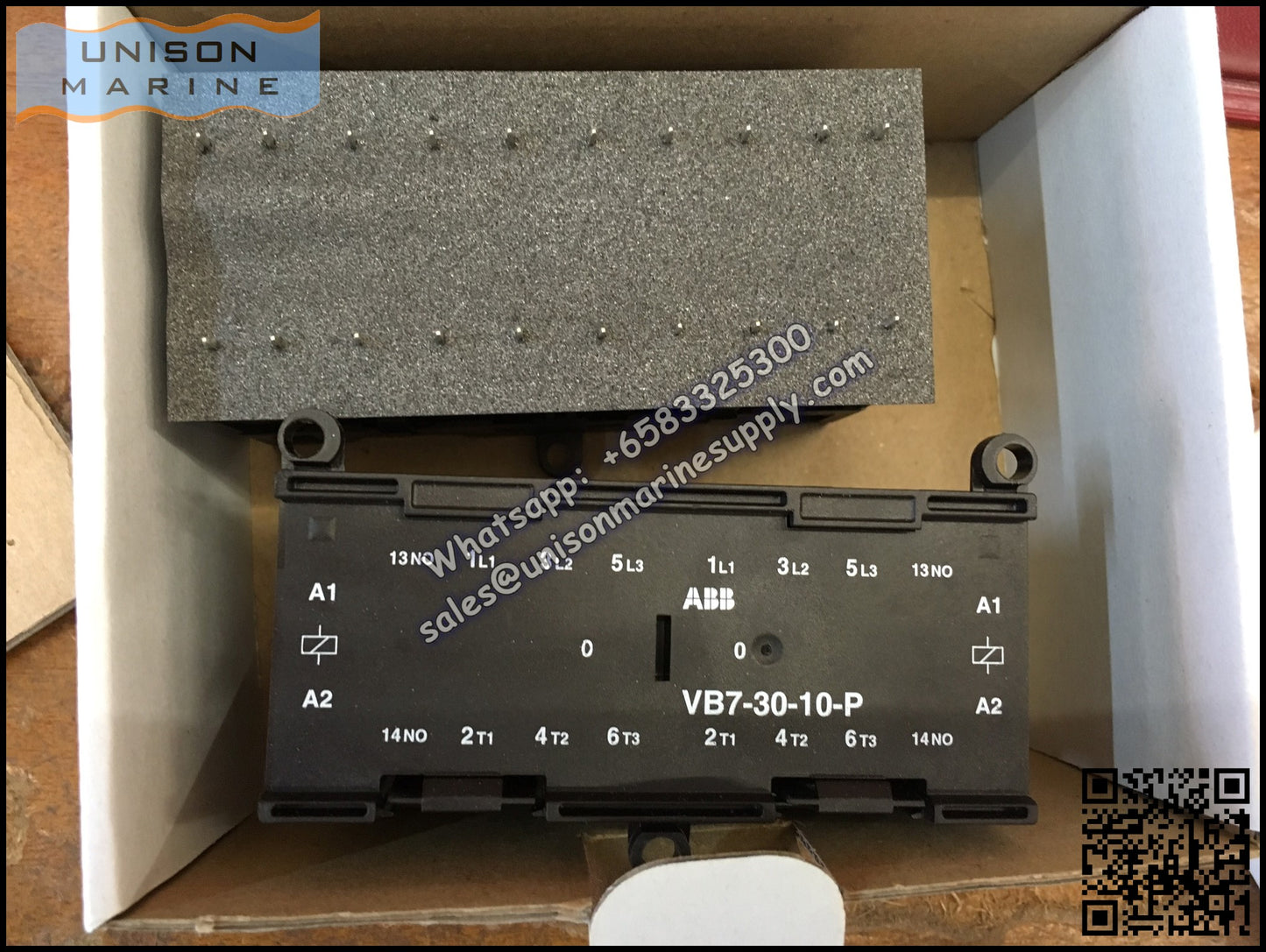 ABB B6, B7 series mini contactors base: VB7-30-10-P