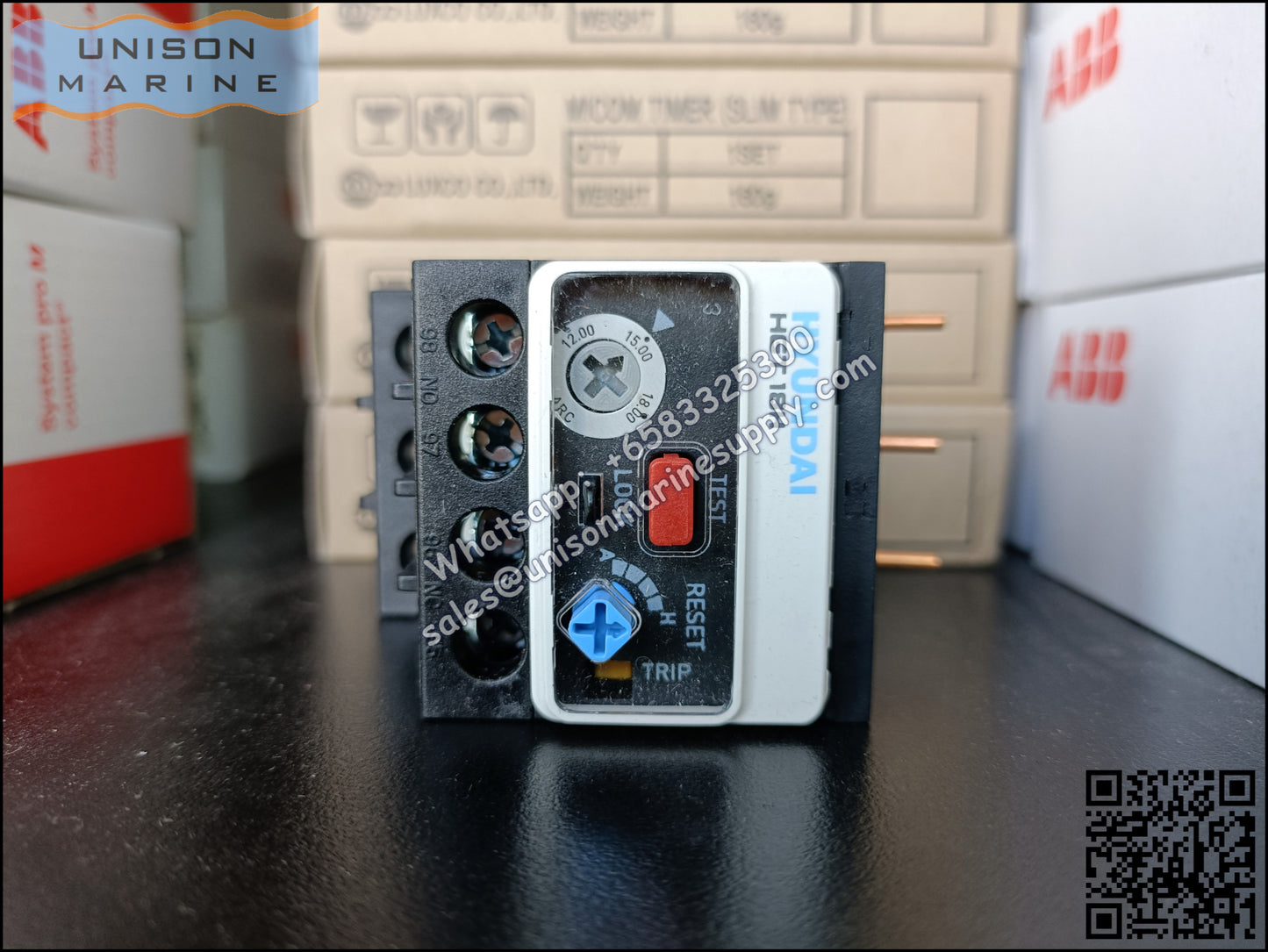 Hyundai Marine Thermal Overload Relay (TOR): HGT18H A0018S