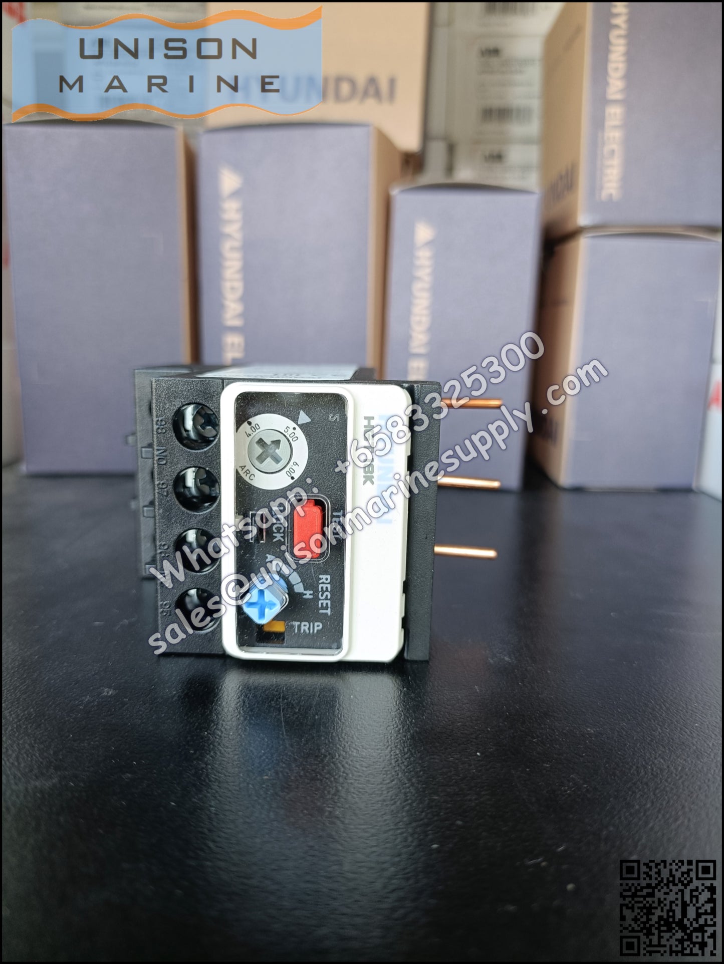 Hyundai Marine Thermal Overload Relay (TOR): HGT18K A0006S