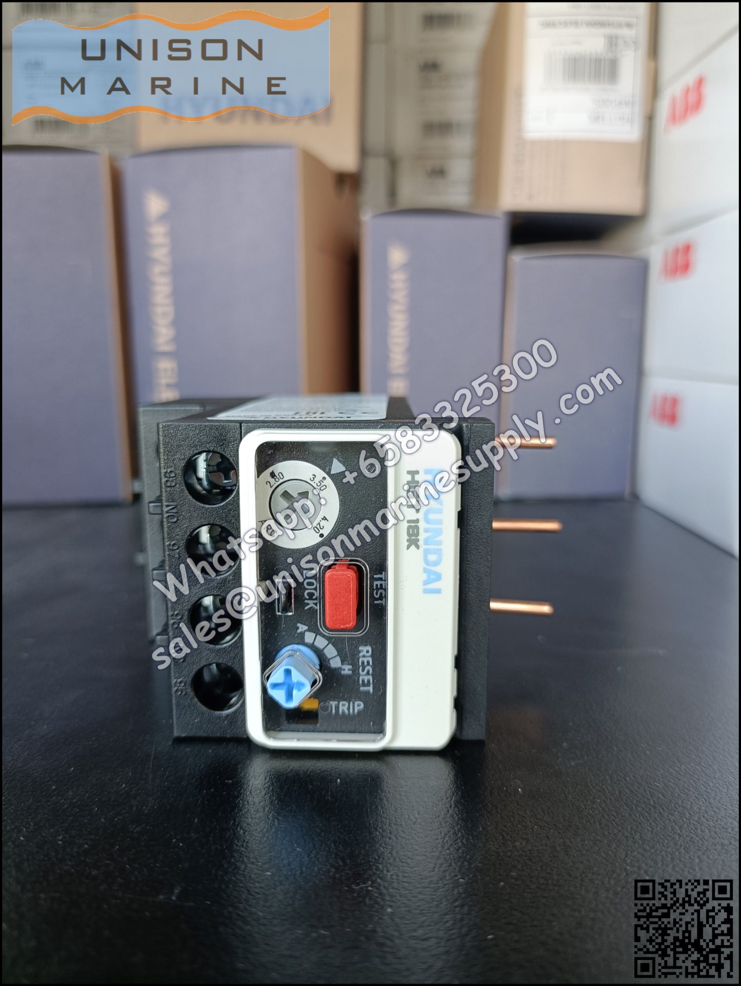 Hyundai Marine Thermal Overload Relay (TOR): HGT18K A4P20S