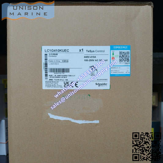 SCHNEIDER Contactor TeSys Giga 3P(3NO) AC-3,   LC1G410KUEC