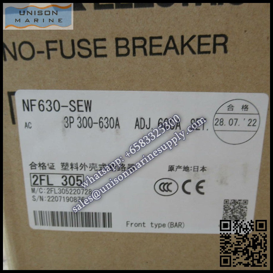MITSUBISHI Low-voltage Circuit Breakers: NF630-SEW 3P 300-630A