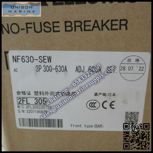MITSUBISHI Low-voltage Circuit Breakers: NF630-SEW 3P 300-630A