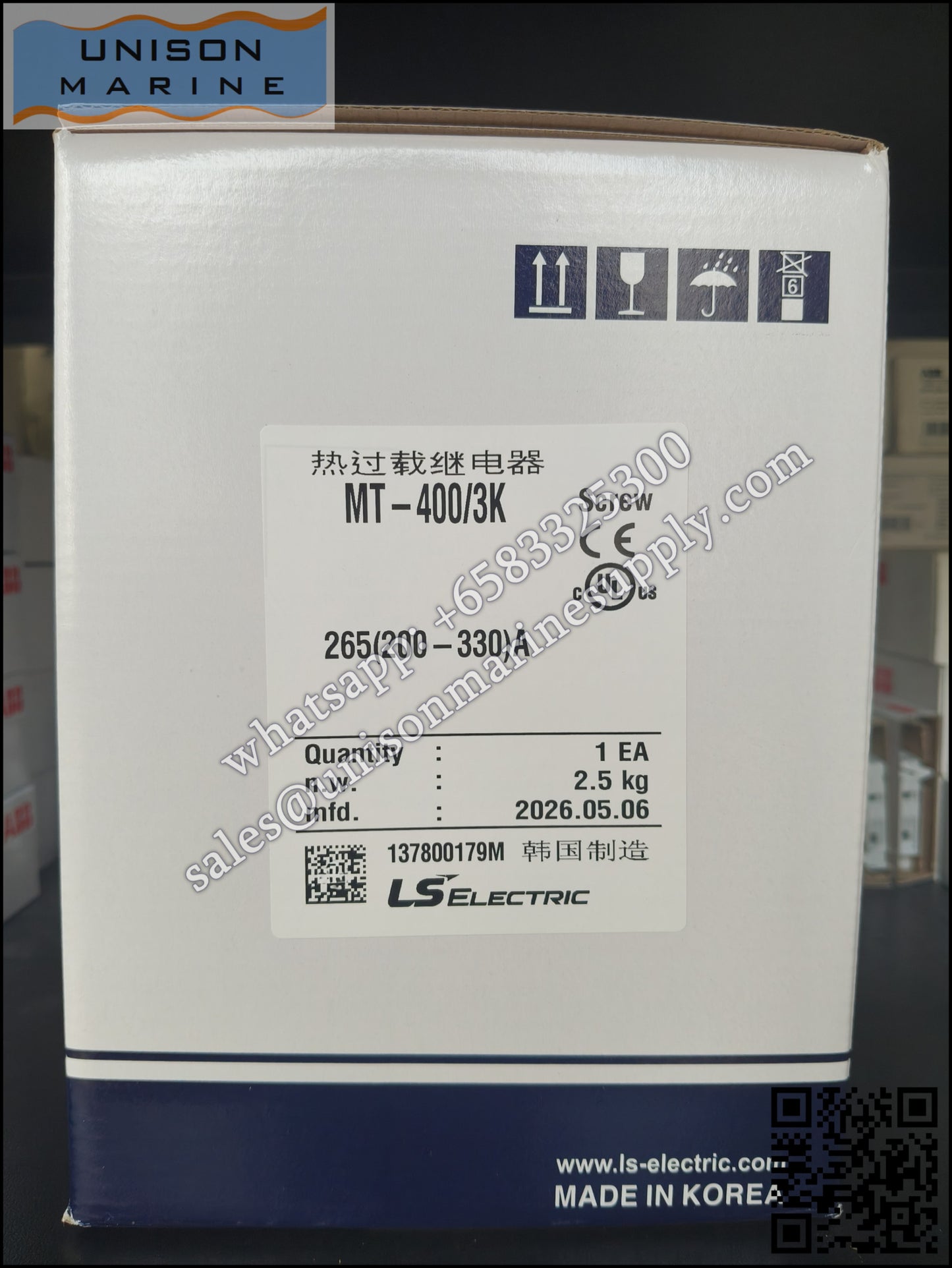 LS ELECTRIC - Thermal overload relay MT-400/3H