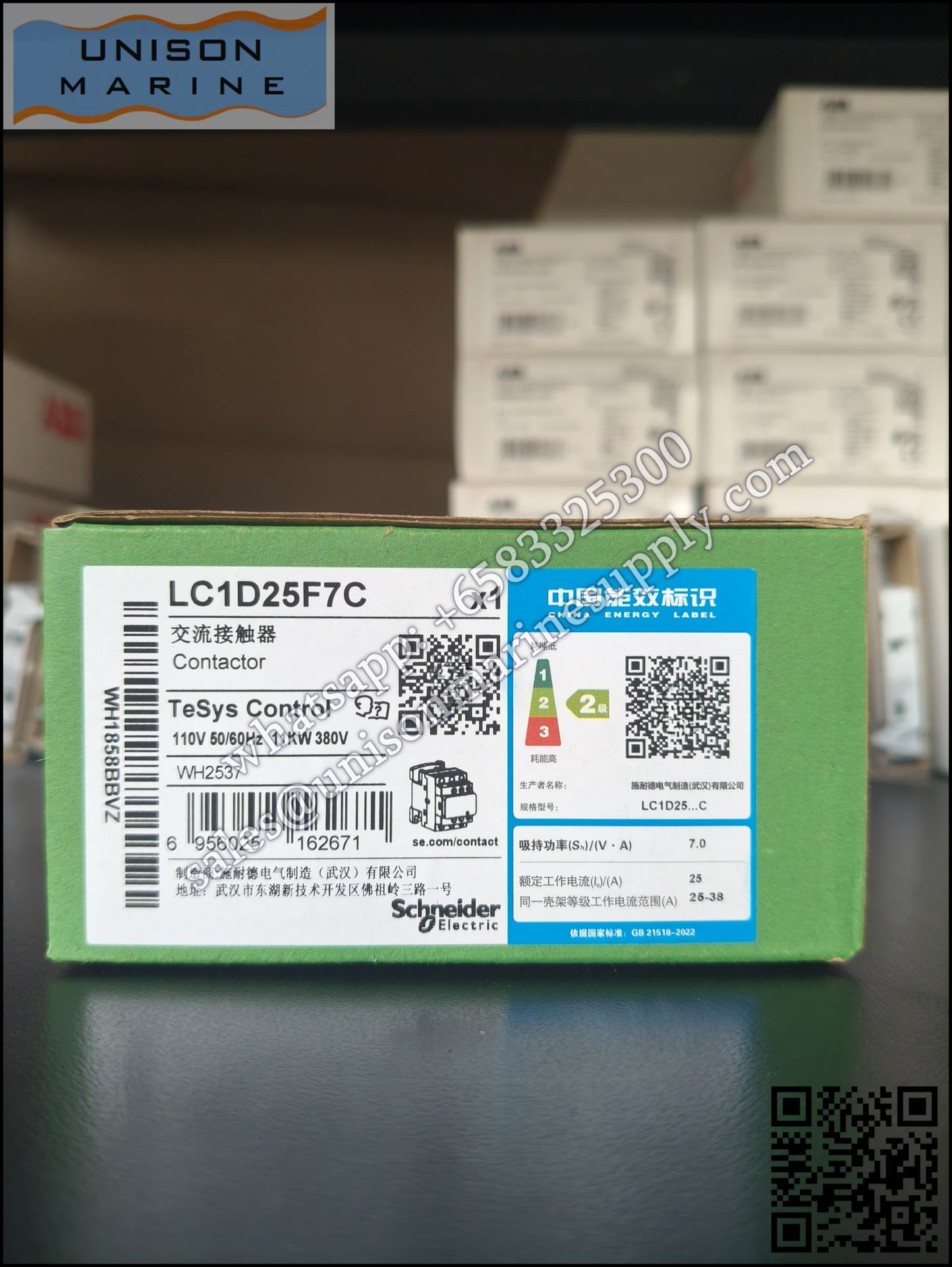 Schneider TeSys Deca Contactors : LC1D25F7C