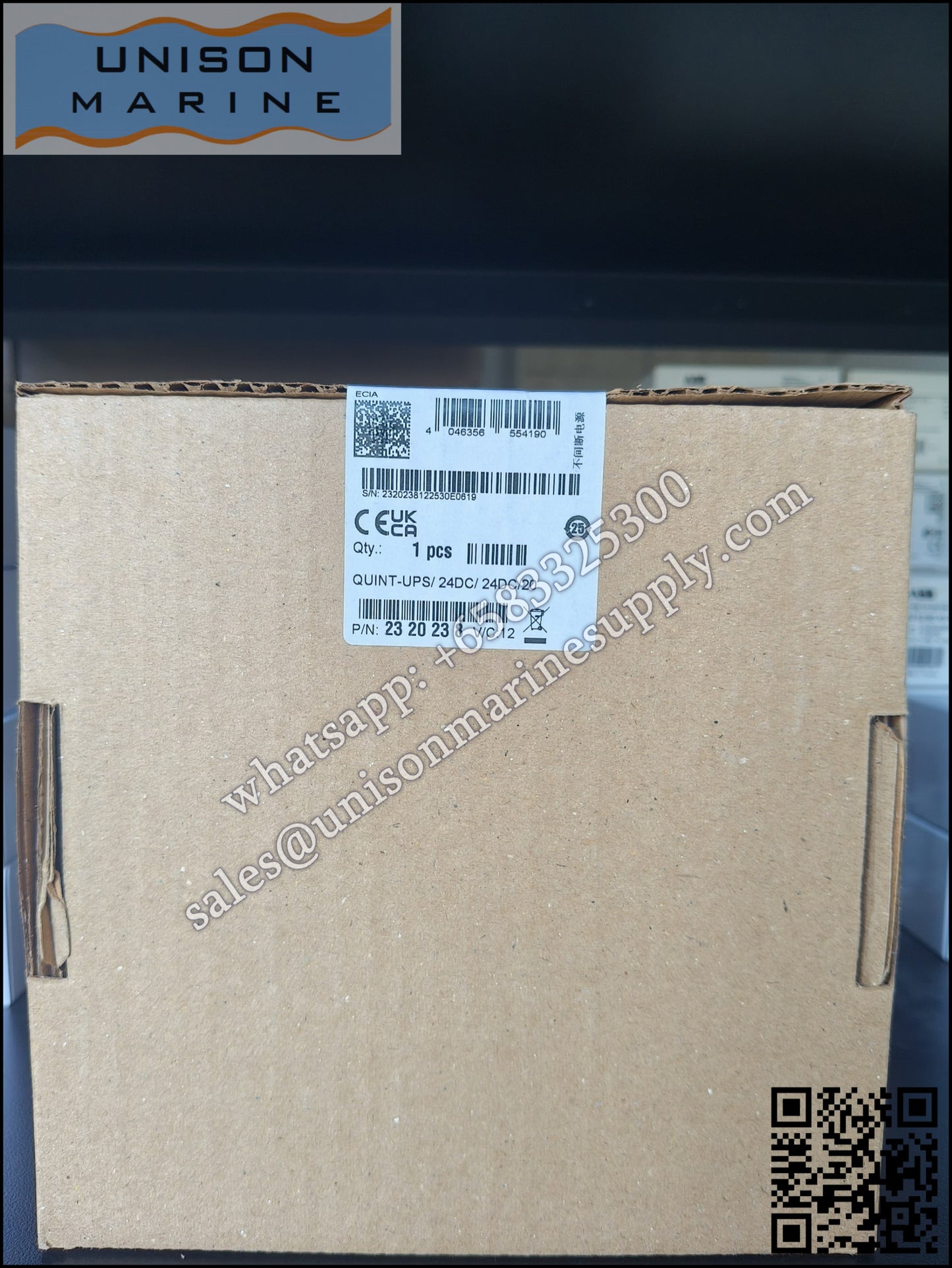 Phoenix Contact DIN Rail Power Supply：QUINT-UPS/ 24DC/ 24DC/20,2320238