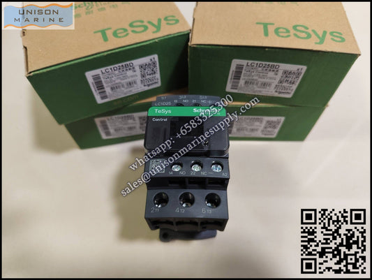 Schneider TeSys Deca Contactors : LC1D25BD