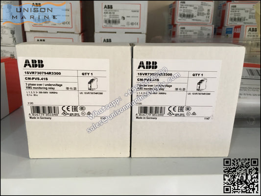 ABB Phase Voltage Monitoring Relay CM-PVS.41S/M-PVS.41P 2 c/o (SPDT)