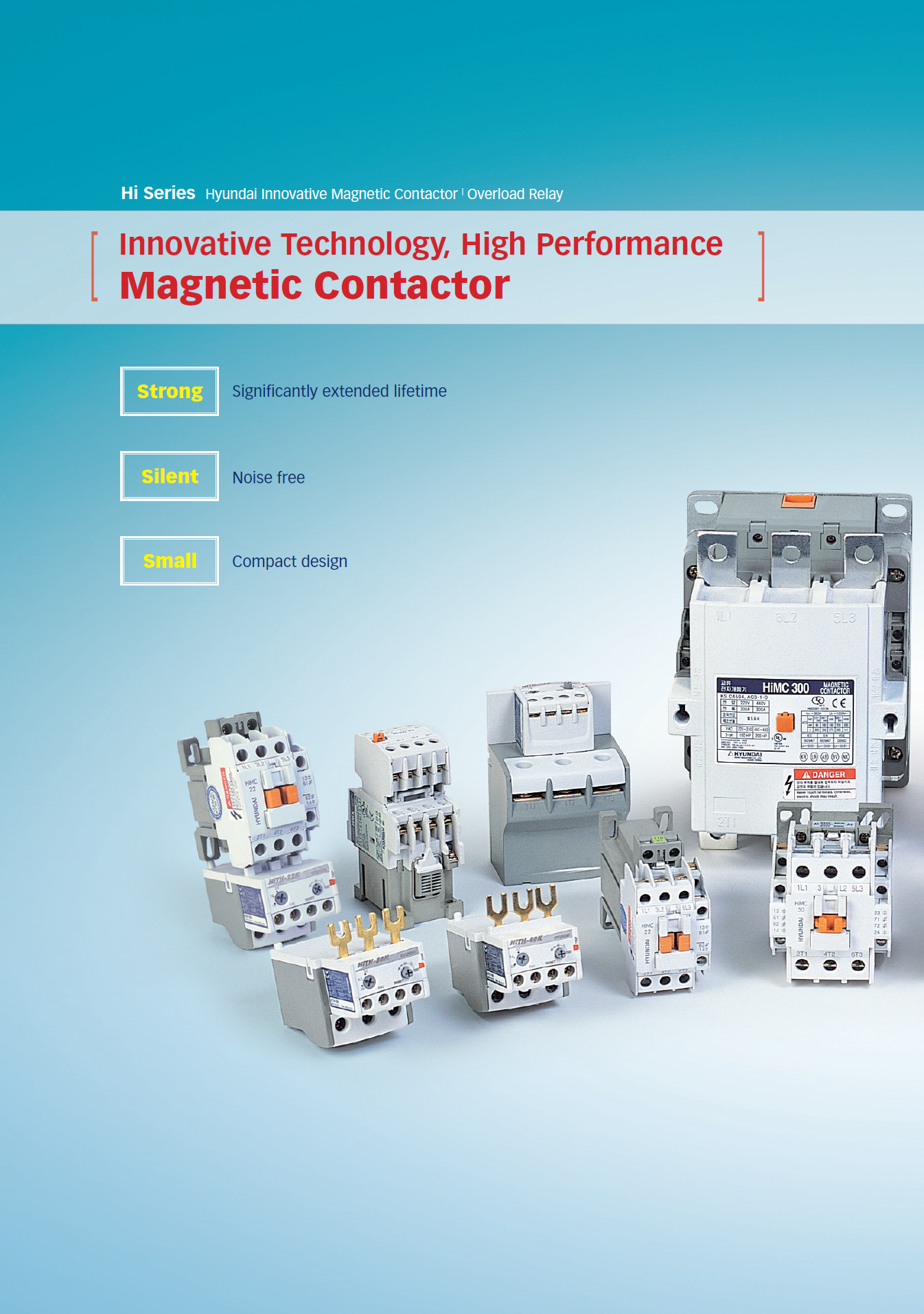 Hyundai Marine Magnetic Contactors HiMC300 / HiMC400