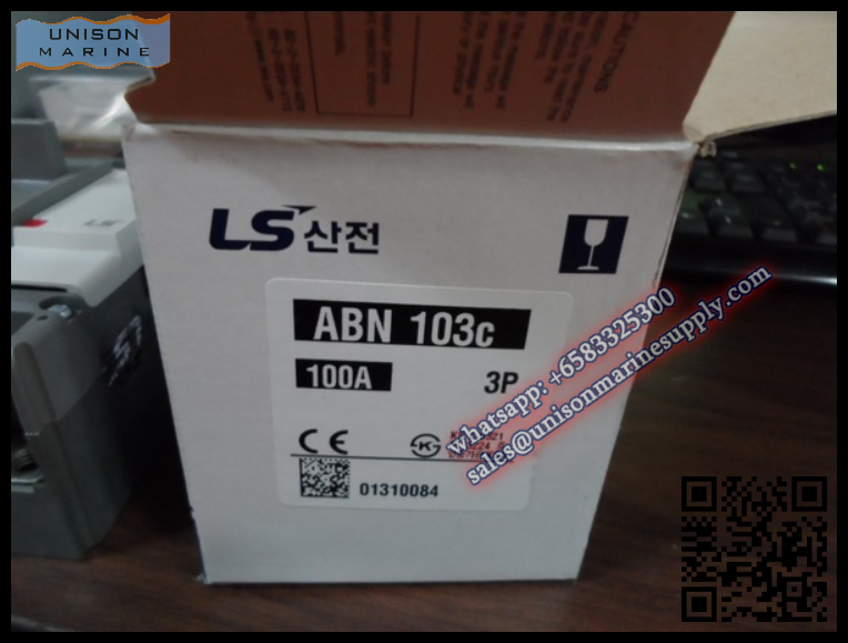 LS Metasol marine circuit breaker- ABN103C 3P 100A Fixed / Plug-in Type