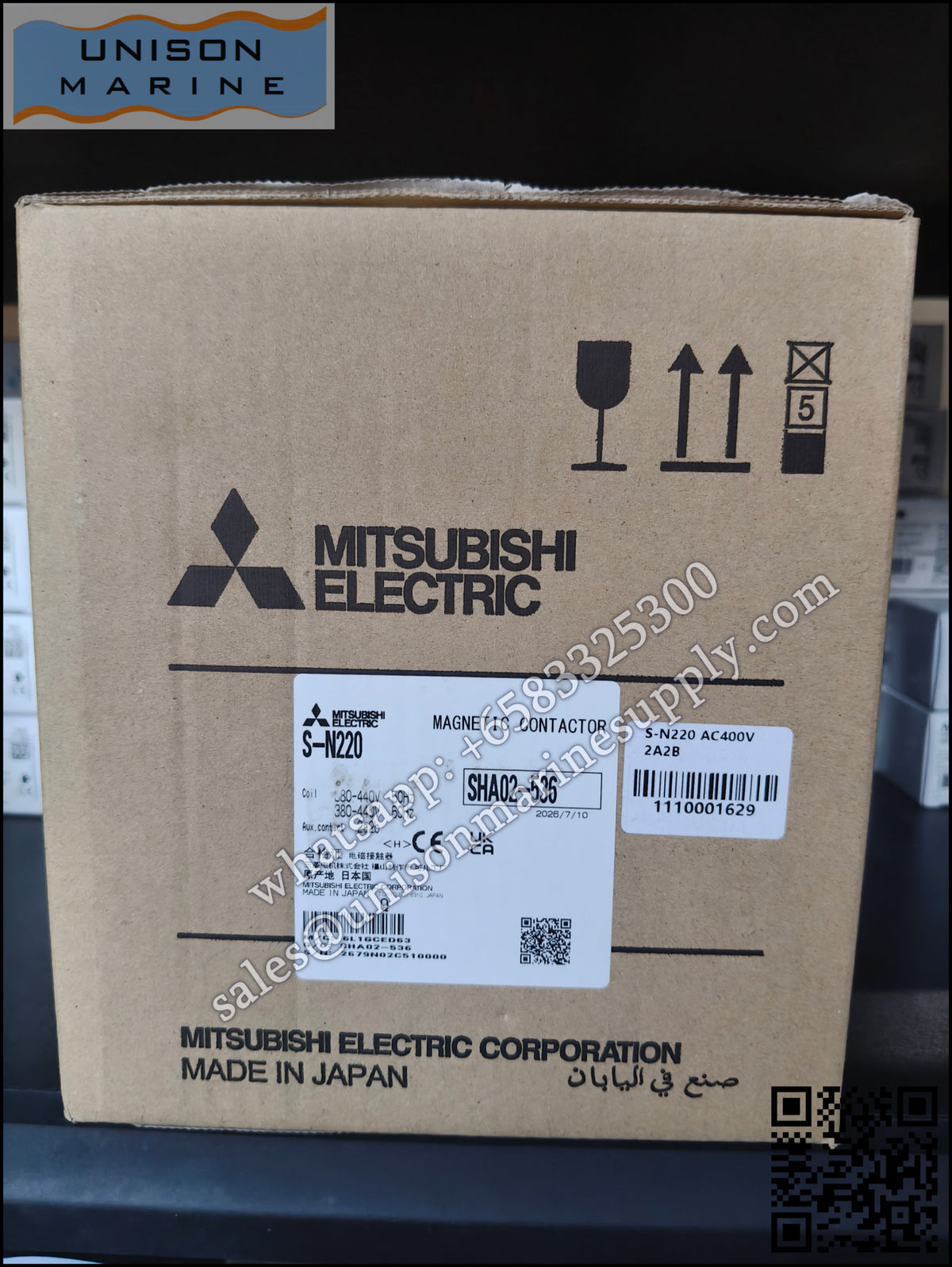 MITSUBISHI Magnetic Contactors: S-N220,2NO+2NC AC380-440V