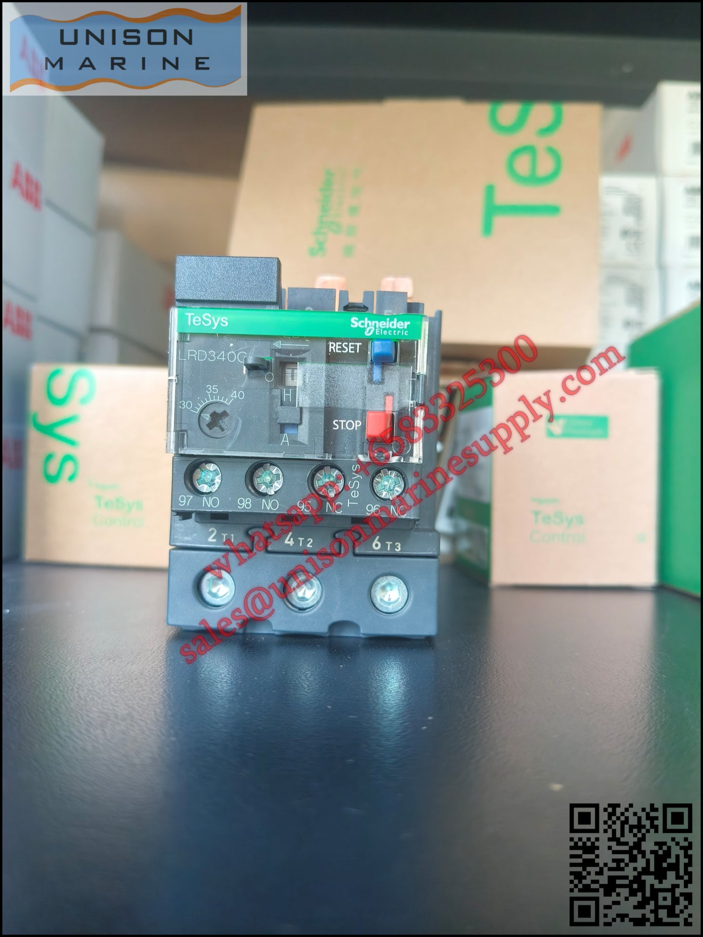 Schneider TeSys Deca Thermal overload relay: LRD340C, 30 to 40A