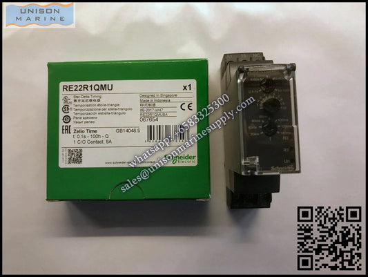 Schneider Harmony Timer Relays: RE22R1QMU,star-delta timing relay,24~240V