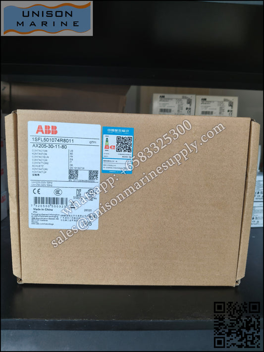 ABB Magnetic Contactors AX Series : AX205-30-11-80*220-230V50Hz/230-240V60Hz