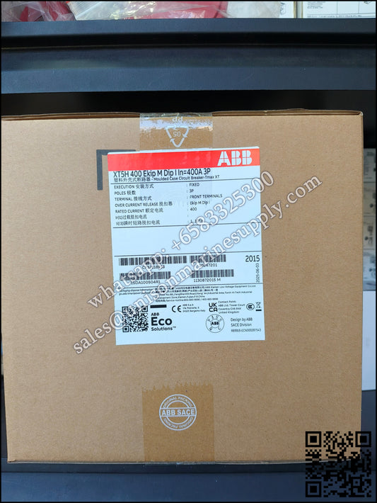 ABB SACE Tmax XT Circuit Breakers: XT5H 400 Ekip M Dip I In=400A 3p F F,1SDA100504R1