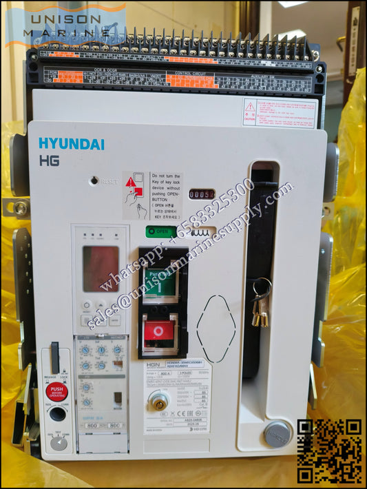 Hyundai Marine Air Circuit Breakers(ACB) ：HGN08 3P Draw-out Type