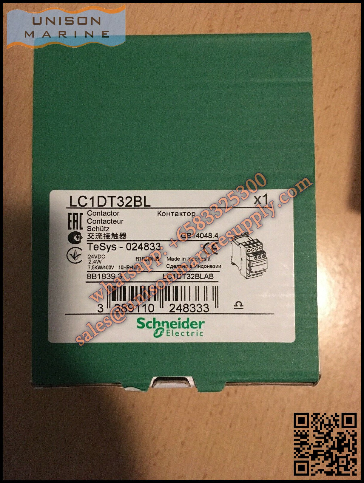 Schneider TeSys Deca Contactors: LC1DT32BL