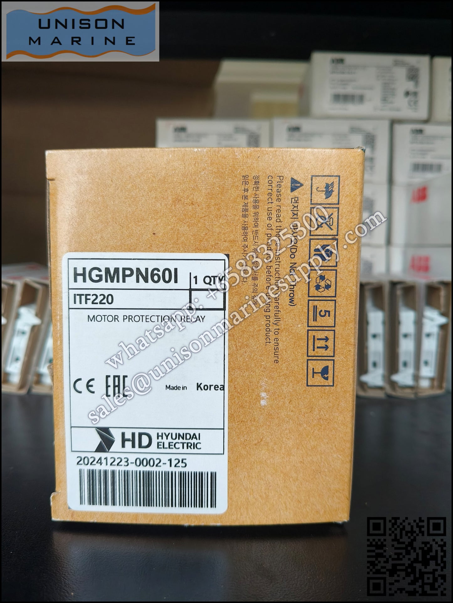 Hyundai digital motor protection relay:HGMPN60I