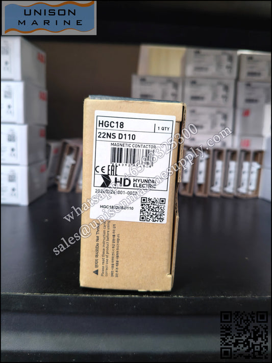 Hyundai Marine Magnetic Contactors, HGC18 22NS D110
